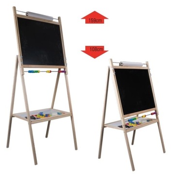 РЕГУЛИРУЕМАЯ МАГНИТНАЯ ДОСКА 6 В 1 БУМАГА