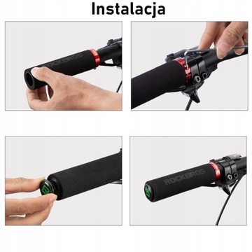 Ручки велосипедные РУЧКИ BIKE GRIP губка мягкая ROCKBROS Universal