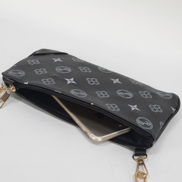 СУМКА 3В 1 С МОНОГРАММОЙ ДВОЙНАЯ ДЛЯ ПОСЛАНИЙ