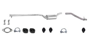 FORD FOCUS MK1 1.8 TDI TDCI 99-04 KPL TŁUMIK +RURA