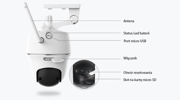 Светодиодная перезаряжаемая камера FULL HD Reolink Argus PT