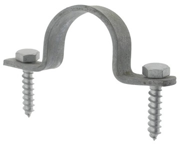 Uchwyt ścienny na rurę rury kabel 50 mm