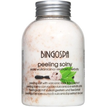PEELING SOLNY SKAŁA WULKANICZNA I EKSTRAKT Z HERBATY BINGOSPA