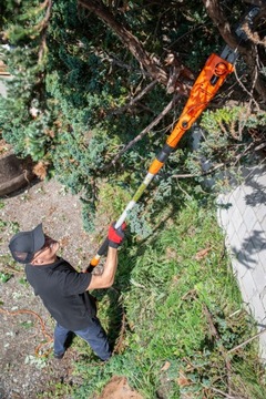 ЭЛЕКТРОПИЛА ДЛЯ ВЕТОК ТЕЛЕСКОПИЧЕСКАЯ ПИЛА НА СТРЕЛЕ 750Вт