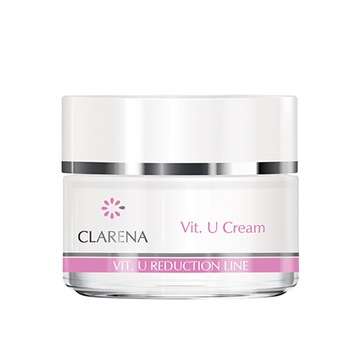 CLARENA krem nawilżający do twarzy Vit. U 50 ml