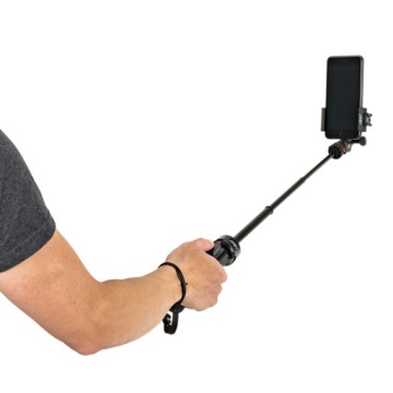 Stativ selfie tyče 4v1 Joby pro telefon, GoPro, mikrofon, lampičky dálkové ovládání