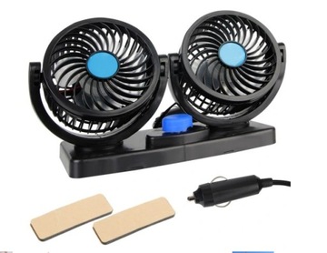 МОЩНЫЙ ВЕНТИЛЯТОР, ДВОЙНОЙ АВТОМОБИЛЬНЫЙ ВЕНТИЛЯТОР, 12 В