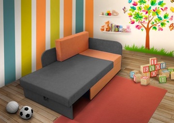 Łóżko dla dziecka, narożnik KUBUŚ, kanapa, sofa