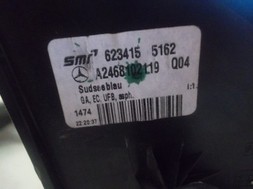 MERCEDES B TŘÍDA 246 W246 ZRCÁTKO LEVÉ 13 PINU 9+5 ŠEDÉ