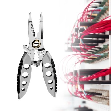 Многофункциональный инструмент для снятия изоляции для затяжки винтов.