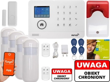 БЕСПРОВОДНОЕ ПРИЛОЖЕНИЕ СИГНАЛИЗАЦИИ С ЖК-дисплеем GSM СИРЕНА ПОЛЬША