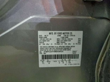 Ford Edge II 2021 Ford Edge 2.7 V6 335 KM, 4x4, wersja ST Performance, panorama, 6x PDC 2.7, zdjęcie 12