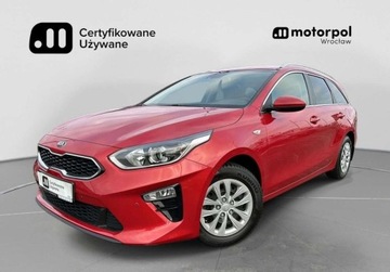 Kia Ceed III Kombi 1.4 T-GDi 140KM 2018 Kia Ceed M kombi, DCT, Tempomat, Kamera, LED, Bezwypadkowy, Salon Polska