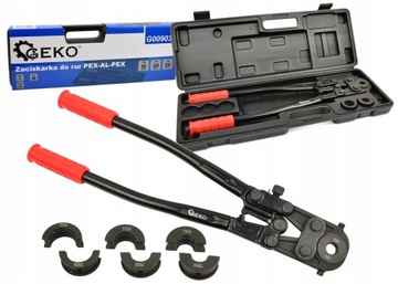 ПРЕСС-МАШИНА GEKO ПРЕСС-МАШИНА ДЛЯ ТРУБ PEX-AL-PEX U TH 16-26 мм PERT-AL-PERT