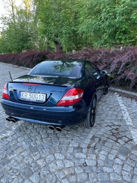 Mercedes SLK R171 2007 Mercedes-Benz AMG SLK kabriolet kompressor 195 KM 2007 rok, zdjęcie 2