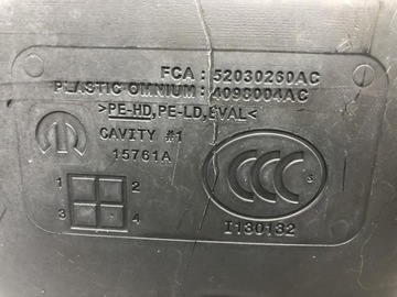 NÁDRŽ PALIVA JEEP COMPASS II 1.4