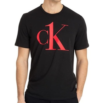 Calvin Klein t-shirt koszulka męska czarna 000NM1903E-6N9 M