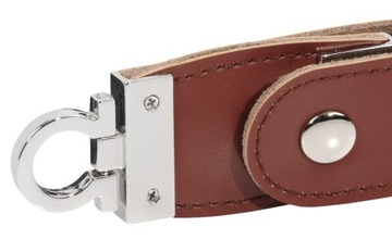 PENDRIVE REKLAMOWY USB z logo skórzany PDs-3 128GB Z GRAWEREM 10 SZT