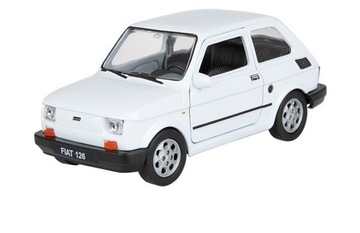 Model 1:34, PRL FIAT 126p, biały