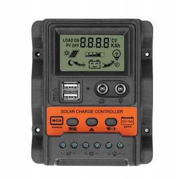 Regulator ładowania DC12/24V LCD PWM