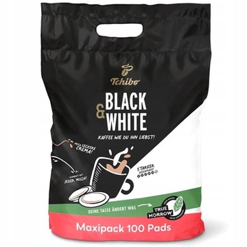 Kawa Senseo Tchibo Black n White saszetki pads 100 szt