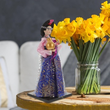 Китайская кукла гейша Азиатский декор для дома Дарума