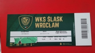 Bilet Śląsk Wrocław - Legia Warszawa