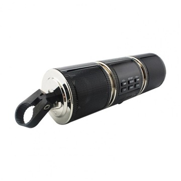 MOTOCYKLOWY GŁOŚNIK BLUETOOTH BEZPRZEWODOWY IP54 CZARNY BLACK