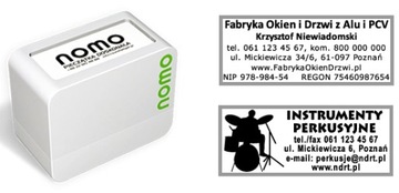 ШТАМП Modico Nomo 3 1/2 - ГРАФИТ - 6 линий