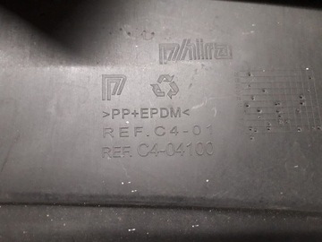 CITROEN C4 1 I 04-08 MASKA MŘÍŽKA VNITŘNÍ CHLADIČŮ C4-04100