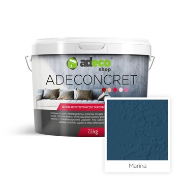 Beton dekoracyjny w kolorze Marina 7,5 kg