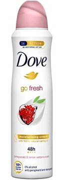 DOVE dezodorant damski Go Fresh Pomegranate antyperspirant 250ml