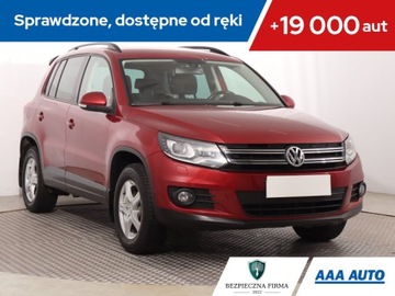 Volkswagen Tiguan I SUV Facelifting 1.4 TSI BlueMotion Technology 125KM 2015 VW Tiguan 1.4 TSI, Xenon, Bi-Xenon, Klima