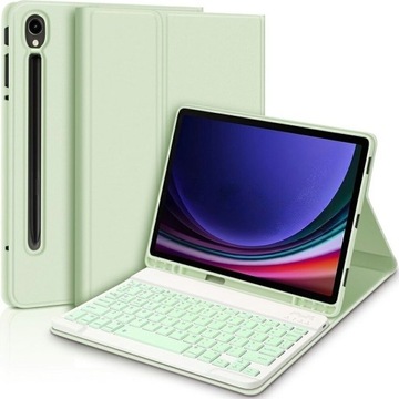 ETUI Z KLAWIATURĄ BLUETOOTH DO SAMSUNG GALAXY TAB S9 FE POKROWIEC CASE