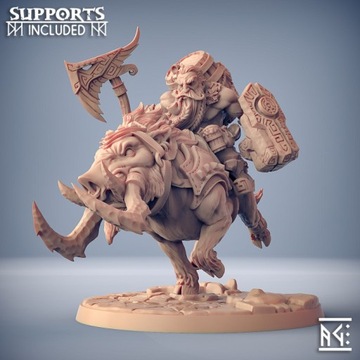 Gino on Wulf-Hog - Dwarven Oathbreakers