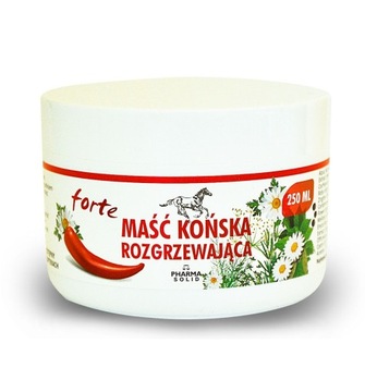 Maść końska rozgrzewająca Forte 250 ml ból mięśni