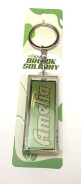 Brelok solarny kluczy gadżet imieniem AMELIA GIFT