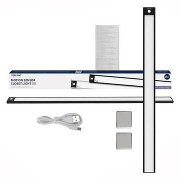 BEZPRZEWODOWA LAMPKA DO SZAFY Z CZUJNIKIEM RUCHU YEELIGHT 60CM 4000K 180 LM