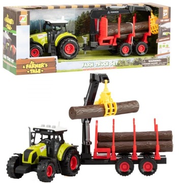 TRAKTOR FARMER 'S FARMA MASZYNA HDS DREWNA DŹWIĘK