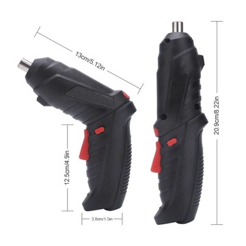 АККУМУЛЯТОРНАЯ ОТВЕРТКА ЗАРЯДКА USB 250 ОБ/МИН 250 ОБ/МИН 1800 МАЧ 4,2 В