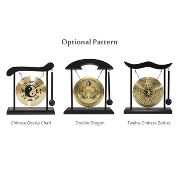 Мини-настольный гонг-настольный ударный колокольчик ветра