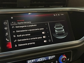 Audi Q3 II SUV 1.5 35 TFSI 150KM 2022 Audi Q3 Sportback 35 TFSI mHEV S tronic S line *Re, zdjęcie 38