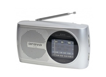 RADIO PRZENOŚNE MAŁE NA BATERIE FM/AM T-120 ORAVA