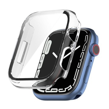 СИЛИКОНОВЫЙ ПРОЗРАЧНЫЙ КОРПУС ДЛЯ APPLE WATCH 7 8 9 45 ММ
