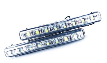 ŚWIATŁA DO JAZDY DZIENNEJ LEDOWE 2X8 LED U5N50