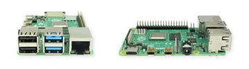 Комплект Raspberry Pi4B 4 ГБ, корпус + рад + блок питания