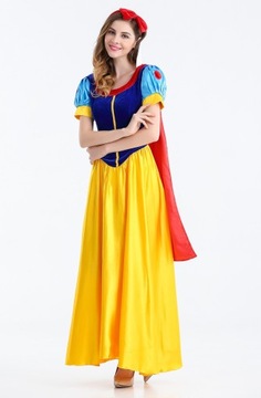 STRÓJ KOSTIUM KRÓLEWNA ŚNIEŻKA COSPLAY
