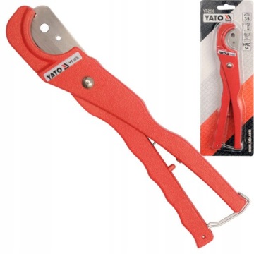 НОЖНИЦЫ YATO ДЛЯ РЕЗКИ ТРУБ PEX-AL-PEX ПВХ ПП ПУ ПЭ МАКС. ДО 35 ММ YT-2230