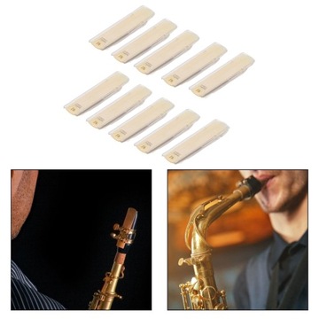 10 тростей для альт-саксофона с запасными частями в индивидуальном футляре, долговечность 2,0