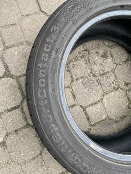 2шт CONTINENTAL Conti Sport Contact 3 255/45/17 98Вт 5,7мм